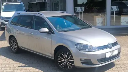 Gebraucht VW Golf VII Allstar 125 PS (91 kW) 2016 Silber Kombi