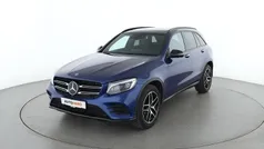 Blau Gebraucht 2017 Mercedes GLC300 AMG line SUV | 31.850 € (Etwas zu teuer)