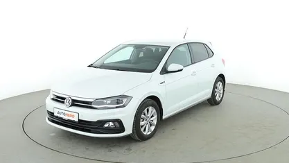 Gebraucht VW Polo Highline 95 PS (69 kW) 2019 Weiß Kleinwagen
