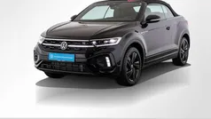 Deep black perleffekt schwarz Gebraucht 2024 VW T-Roc Cabriolet R-line Cabrio | 32.940 € (Superpreis)