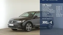 Deep black perleffekt Gebraucht 2021 VW Tiguan Elegance SUV | 34.550 € (Etwas zu teuer)