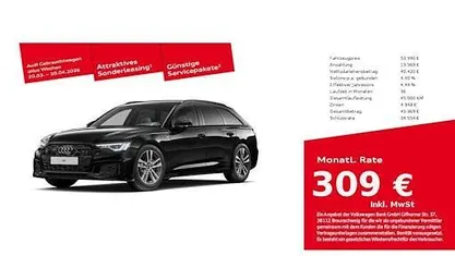 Gebraucht Audi A6 Advanced Plus 286 PS (210 kW) 2025 Mythosschwarz metallic Kombi