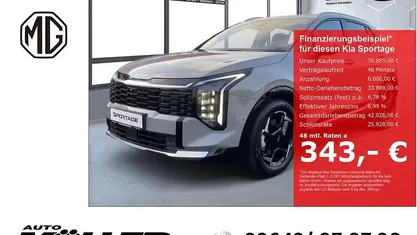 Wolfgrau metallic Neu 2025 Kia Sportage Spirit SUV | 39.889 € (Fairer Preis)
