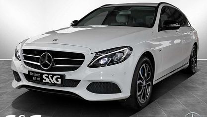 Używany Mercedes C350e Avantgarde 211 KM (155 kW) 2016 Biały Kombi