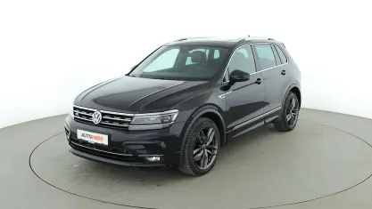 Gebraucht VW Tiguan Highline 200 PS (147 kW) 2021 Schwarz SUV