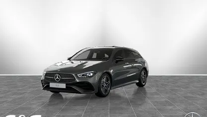 Gebraucht Mercedes CLA200 Shooting Brake AMG 163 PS (119 kW) 2025 Metalliclack mountaingrau Kombi