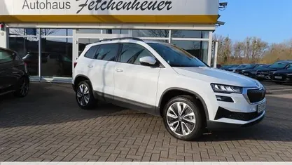 Gebraucht Skoda Karoq Style 150 PS (110 kW) 2023 Weiss SUV