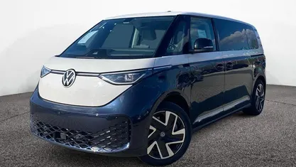 Neu VW ID. Buzz Pro 210 kW (286 PS) 2026 Candyweiß/ starlight blue met. Van / Kleinbus