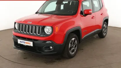 Gebraucht Jeep Renegade Longitude 140 PS (102 kW) 2017 Rot SUV