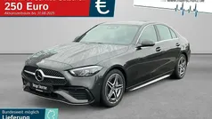 Metalliclack graphitgrau Gebraucht 2024 Mercedes C220 AMG line Limousine | 42.680 € (Fairer Preis)