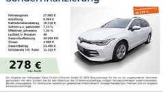 Pure white Gebraucht 2024 VW Golf VIII Life Kombi | 27.880 € (Fairer Preis)