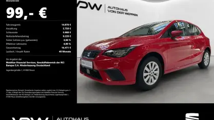 Gebraucht Seat Ibiza Style 95 PS (69 kW) 2023 Rot Kleinwagen