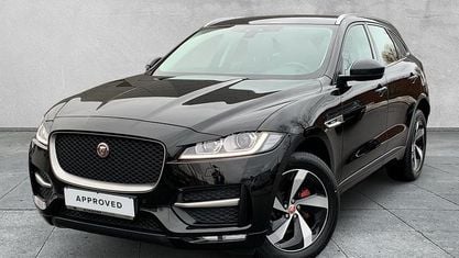 Used Jaguar F-Pace R-Sport 163 HP (119 kW) 2017 Black SUV