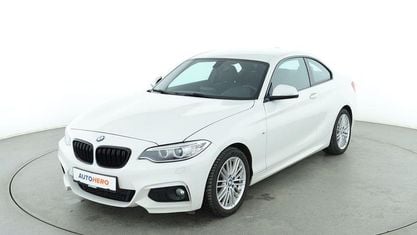Gebraucht BMW 218 M Sport 136 PS (100 kW) 2017 Weiß Coupé