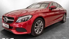 Designo hyazinthrot metallic Gebraucht 2016 Mercedes C250 Coupé | 25.577 € (Fairer Preis)