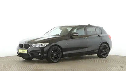 Gebraucht BMW 118 Sport Line 136 PS (100 kW) 2017 Schwarz Kleinwagen