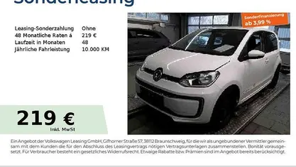 Gebraucht VW e-up! Style 61 kW (83 PS) 2022 Kleinwagen