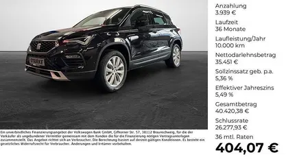 Schwarz ("magic" schwarz) Neu 2025 Seat Ateca Style SUV | 39.390 €