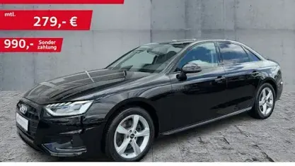 Gebraucht Audi A4 Advanced Plus 163 PS (119 kW) 2023 Schwarz Limousine