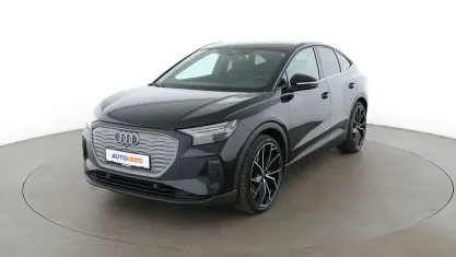 Gebraucht Audi Q4 Sportback e-tron Ambiente 125 kW (170 PS) 2022 Schwarz SUV