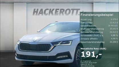 Gebraucht Skoda Octavia Ambition 150 PS (110 kW) 2024 Weiss Kombi