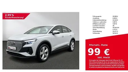 Gebraucht Audi Q4 Sportback e-tron Advanced 125 kW (170 PS) 2022 SUV