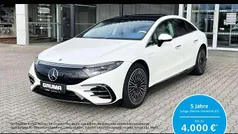 Manufaktur diamantweiß bright Gebraucht 2022 Mercedes EQS580 AMG Limousine | 71.930 € (Fairer Preis)