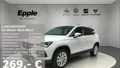 Neu Seat Ateca 150 PS (110 kW) 2025 Weiss SUV