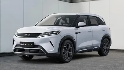 Neu BYD Atto 2 Boost 130 kW (177 PS) 2025 Skiing white SUV