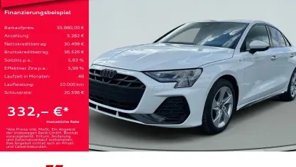 Second-hand Audi A3 Business 150 CP (110 kW) 2025 Alb Berlinǎ