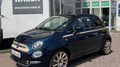 Blau Gebraucht 2023 Fiat 500C Dolcevita Cabrio | 11.995 € (Superpreis)