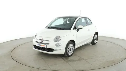 Gebraucht Fiat 500 Lounge 69 PS (50 kW) 2018 Weiß Limousine