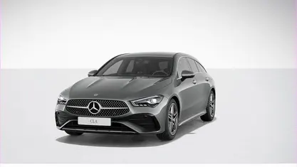 Lack mountaingrau Gebraucht 2024 Mercedes CLA180 Shooting Brake AMG Kombi | 29.960 € (Fairer Preis)