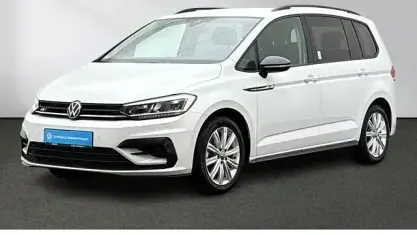Gebraucht VW Touran Highline 150 PS (110 kW) 2023 Weiß Van / Kleinbus