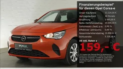 Occasion Opel Corsa-e Edition 100 kW (136 ch) 2022 Orange Citadine
