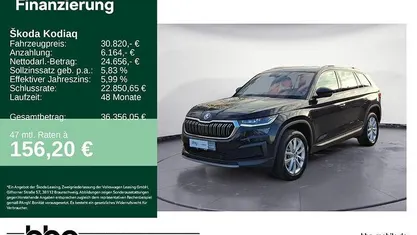 Gebraucht Skoda Kodiaq Style 150 PS (110 kW) 2023 Schwarz SUV