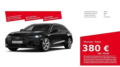 Mythosschwarz Gebraucht 2025 Audi A5 Sport Kombi | 40.990 € (Superpreis)