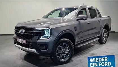 Neu Ford Ranger Wildtrack 205 PS (150 kW) 2025 Grau, carbonizedgrey metallic Abholung