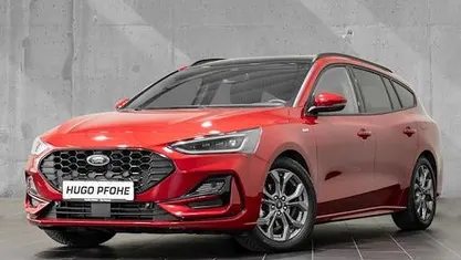 Fantastic red Gebraucht 2024 Ford Focus ST-Line Kombi | 27.450 € (Fairer Preis)