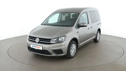 Gebraucht VW Caddy Trendline 102 PS (75 kW) 2018 Gelb Van / Kleinbus