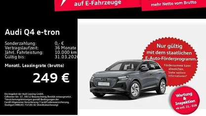 Gebraucht 2026 Audi Q4 e-tron SUV | 46.150 € (Fairer Preis)
