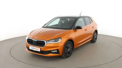 Gebraucht Skoda Fabia Style 110 PS (80 kW) 2022 Orange Kleinwagen