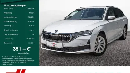 Gebraucht Skoda Octavia Selection 150 PS (110 kW) 2024 Weiss / moonweiß perleffekt (metallic) Kombi