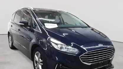 Gebraucht Ford S-MAX Titanium 150 PS (110 kW) 2021 Blazer blau Van / Kleinbus
