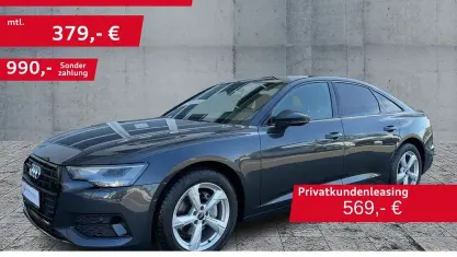 Brugt Audi A6 Advanced 204 HK (150 kW) 2022 Grå Sedan