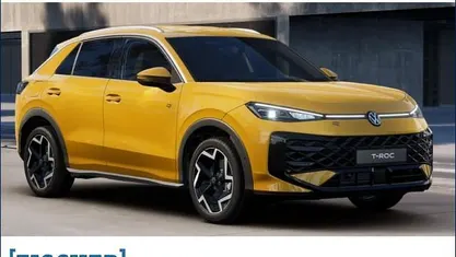 Nouă VW T-Roc R-line 150 CP (110 kW) 2025 Galben SUV