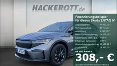 Grau Gebraucht 2022 Skoda Enyaq iV SportLine SUV | 36.960 € (Fairer Preis)