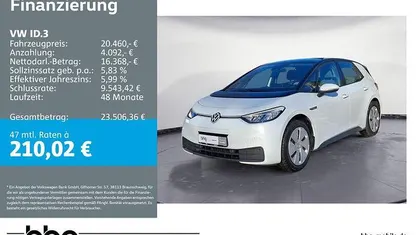Gebraucht VW ID.3 Pro Performance 150 kW (204 PS) 2022 Kleinwagen