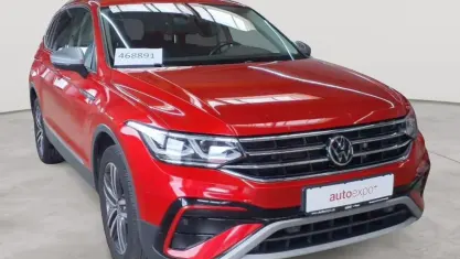 Używany VW Tiguan Allspace Elegance 150 KM (110 kW) 2021 Czerwony SUV