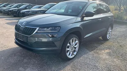 Gebraucht Skoda Karoq Style 150 PS (110 kW) 2021 Quarz grau metallic SUV